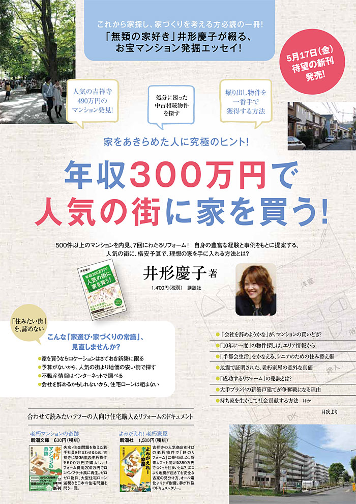 年収3００万円で人気の街に家を買う